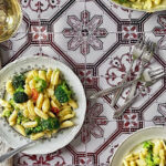 cavatelli and broccoli pasta.
