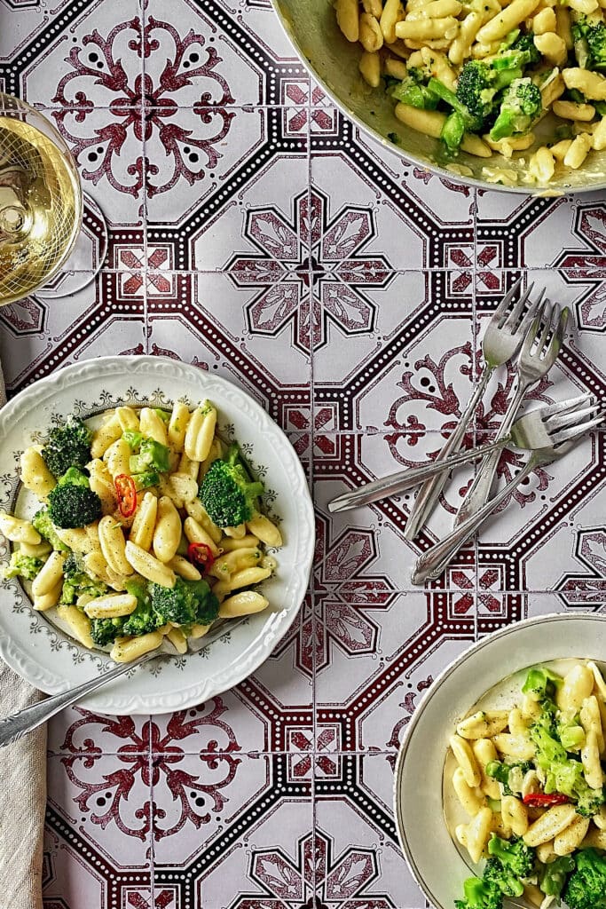 Quick and Easy Cavatelli and Broccoli Pasta