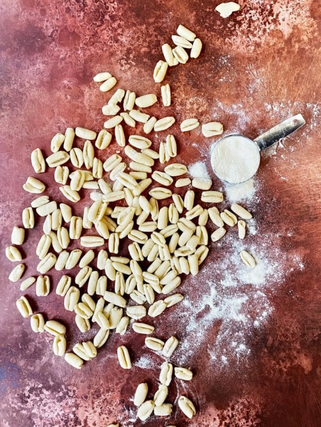 Homemade Cavatelli Pasta Story