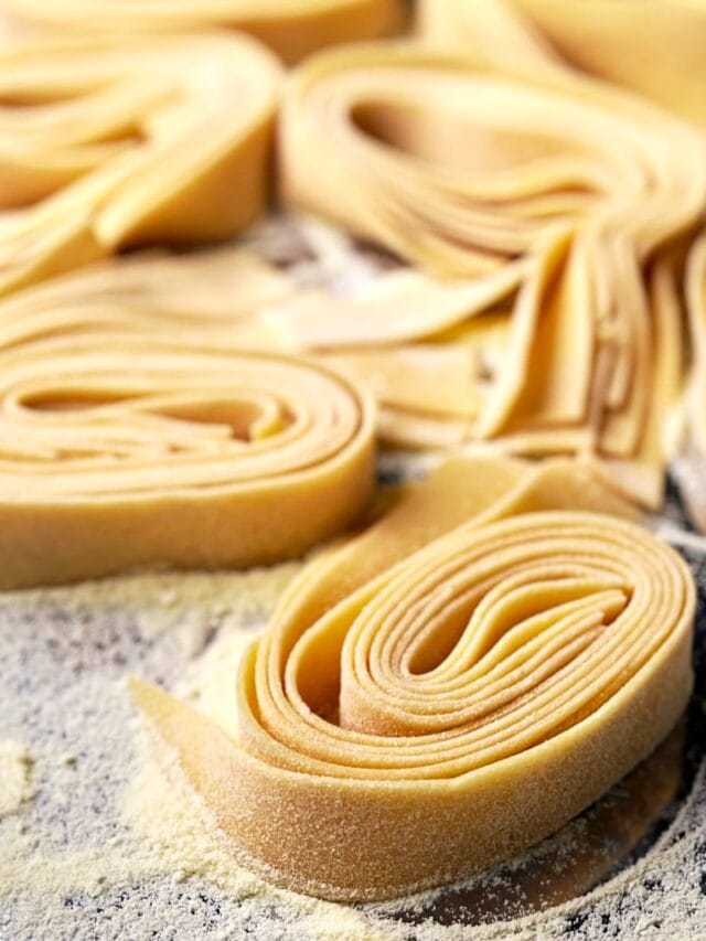 Homemade Pappardelle Story