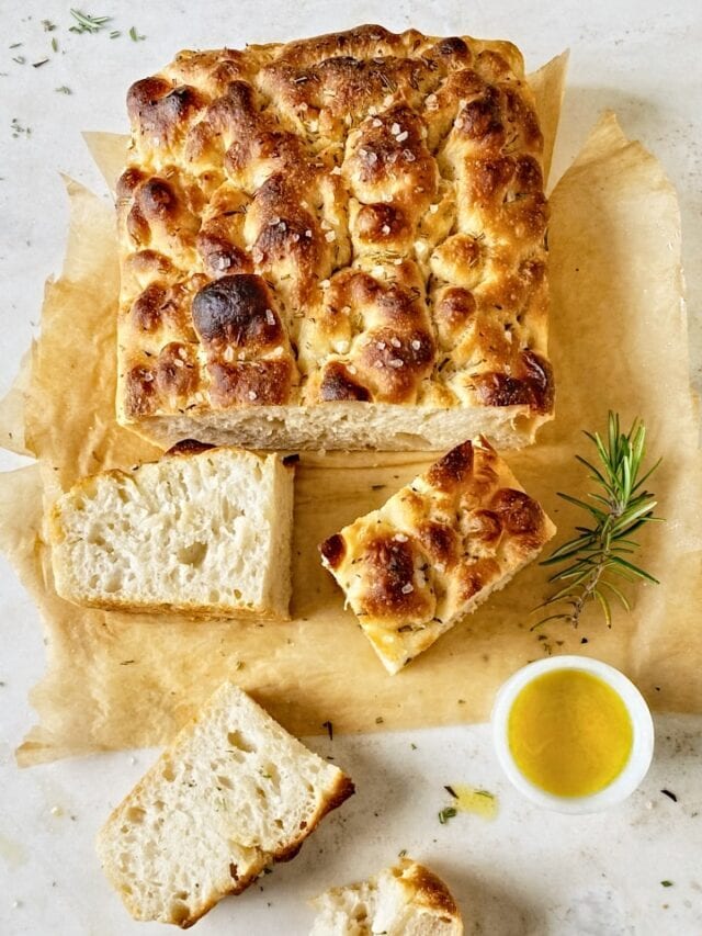 Classic Sourdough Focaccia  Story