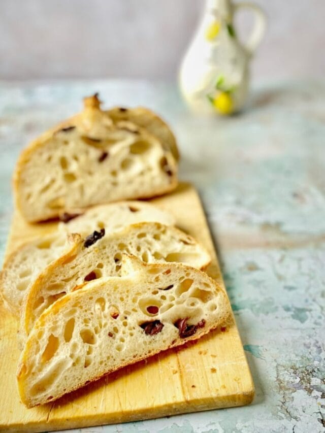 Sourdough Olive Bread Story