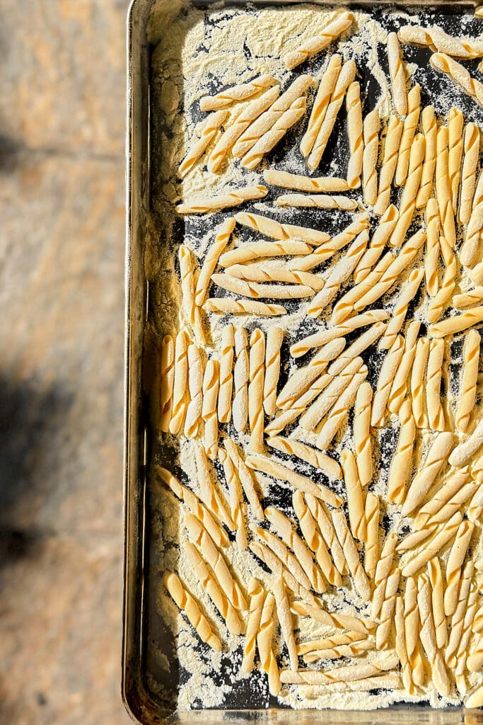 How to Make Busiate Pasta From Scratch - Not Just Food